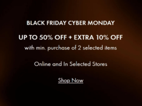 Charles & Keith Black Friday Cyber Monday Sale: Get Up to 50% OFF on Select Items + Extra 10% OFF With Min. Purchase of 2 Selected Items